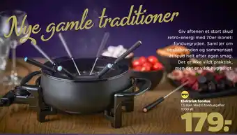 Netto Elektrisk fondue tilbud