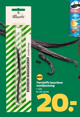 Netto Tørsleffs bourbon vaniljestang tilbud