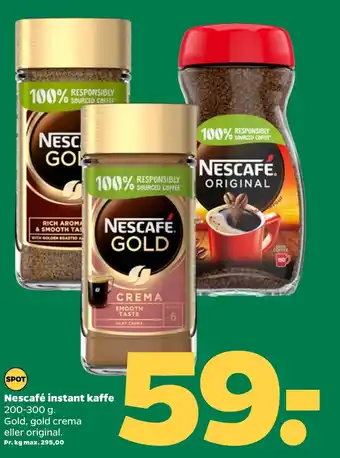 Netto Nescafé instant kaffe tilbud