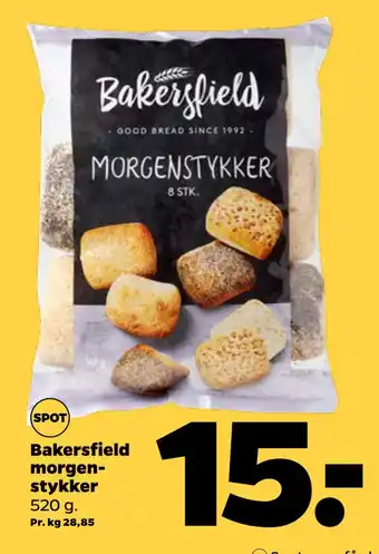 Netto Bakersfield morgenstykker tilbud
