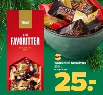 Netto Toms mini favoritter tilbud