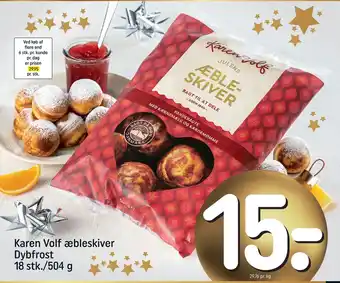 REMA 1000 Karen volf æbleskiver tilbud