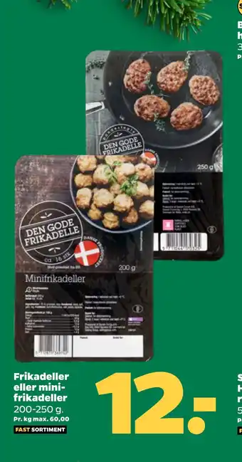 Netto Frikadeller eller minifrikadeller tilbud