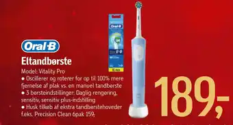 Føtex Eltandbørste tilbud