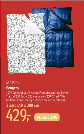 Føtex Sengetøj tilbud