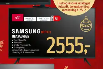 Føtex Samsung ue43au7095 tilbud
