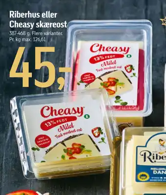 Føtex Riberhus eller cheasy skæreost tilbud