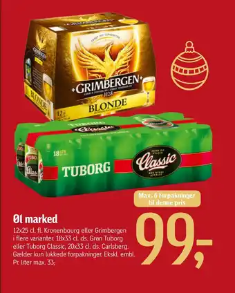 Føtex Øl marked tilbud