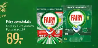 Fairy opvasketabs