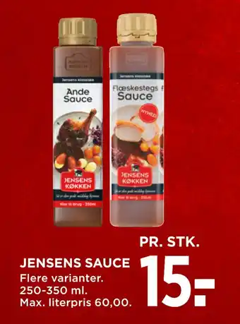MENY Jensens sauce tilbud