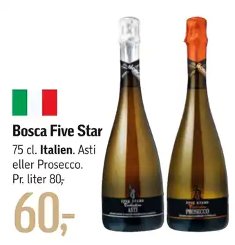 Føtex Bosca five star tilbud