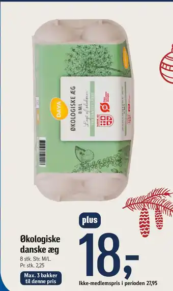 Føtex Økologiske danske æg tilbud