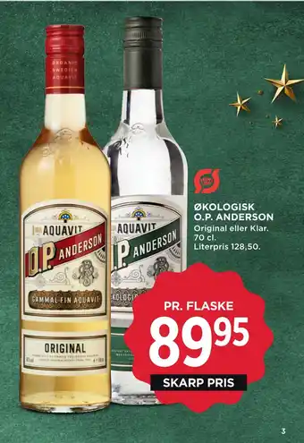 MENY Økologisk o.p. anderson tilbud