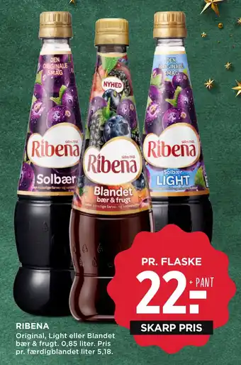 MENY Ribena tilbud
