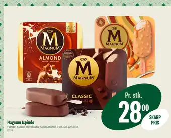 Min Købmand Magnum ispinde tilbud