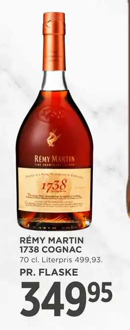 Rémy martin 1738 cognac