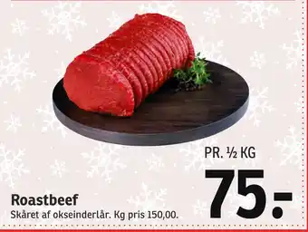 SPAR Roastbeef tilbud