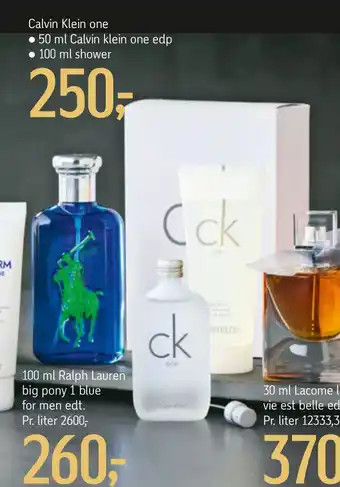 Føtex Calvin klein one tilbud