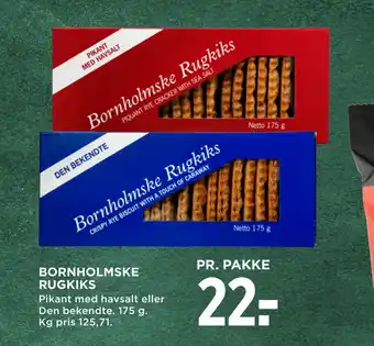 Bornholmske rugkiks