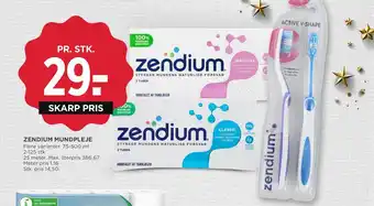 MENY Zendium mundpleje tilbud