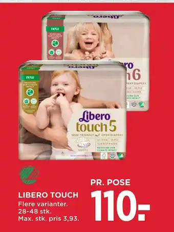 MENY Libero touch tilbud