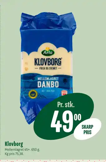 Min Købmand Klovborg tilbud