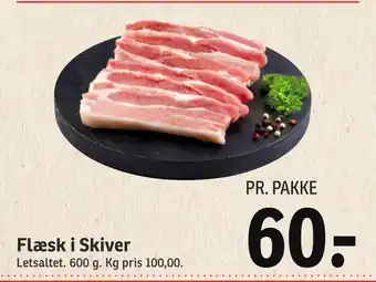 Flæsk i skiver