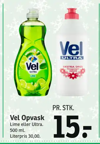 SPAR Vel opvask tilbud