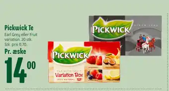 Min Købmand Pickwick te tilbud