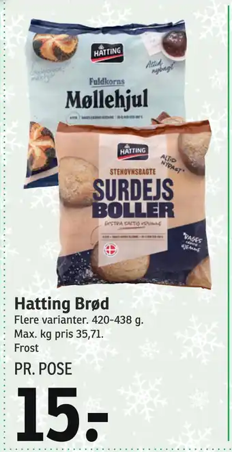 SPAR Hatting brød tilbud