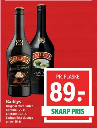 SPAR Baileys tilbud