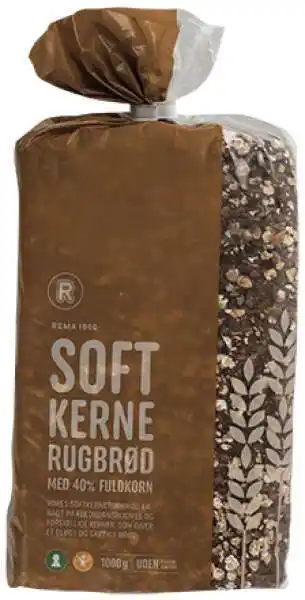 REMA 1000 Softkernerugbrød, 1000 g tilbud