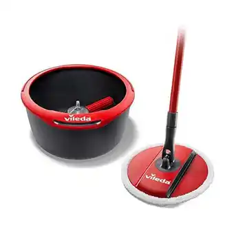 Bolig Center Mop with bucket vileda spin & clean roterende polypropylen tilbud