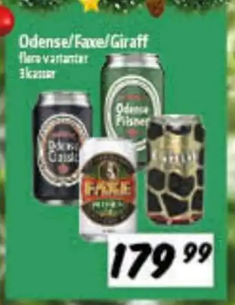 zur Krone Odense/Faxe/Giraff tilbud