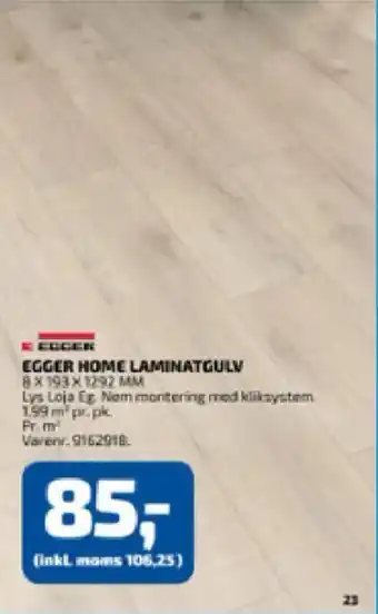 EGGER HOME LAMINATGULV