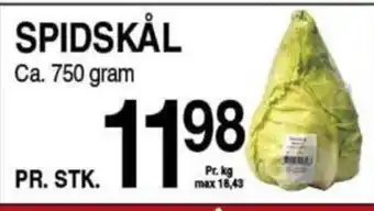 ABC Lavpris SPIDSKÅL tilbud