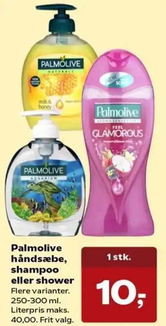 Palmolive Håndsæbe,Shampoo Eller Shower 250-300 ml