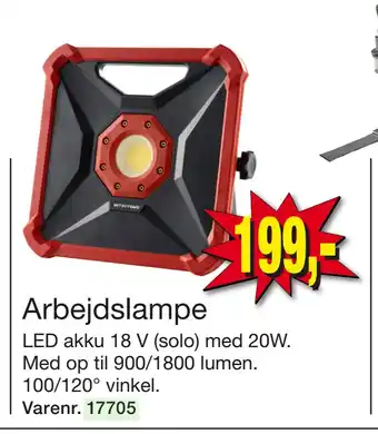 Harald Nyborg Arbejdslampe tilbud