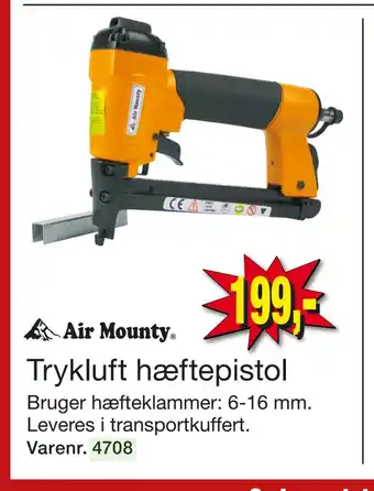 Harald Nyborg Trykluft hæftepistol tilbud
