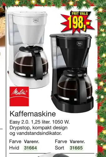 Harald Nyborg Kaffemaskine tilbud