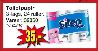 Harald Nyborg Toiletpapir tilbud