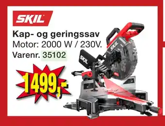 Harald Nyborg Kap- og geringssav tilbud