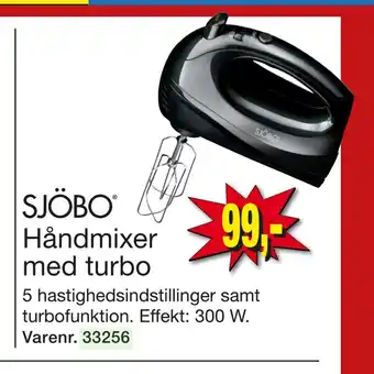 Harald Nyborg Håndmixer med turbo tilbud