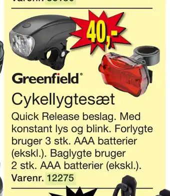 Harald Nyborg Cykellygtesæt tilbud