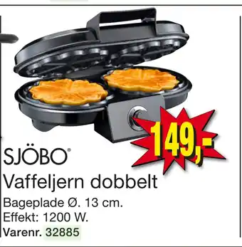 Harald Nyborg Vaffeljern dobbelt tilbud