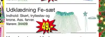 Udklædning fe-sæt