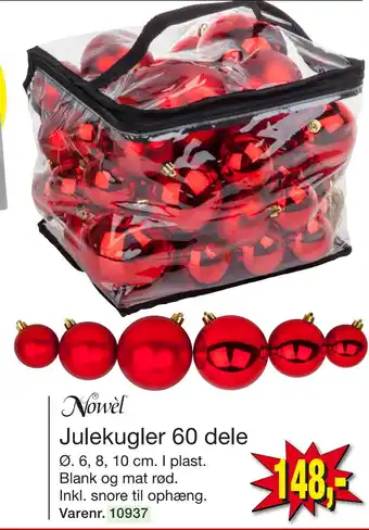 Harald Nyborg Julekugler 60 dele tilbud