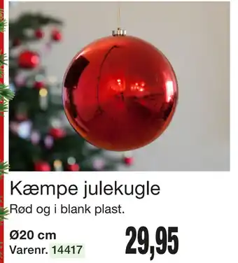Harald Nyborg Kæmpe julekugle tilbud