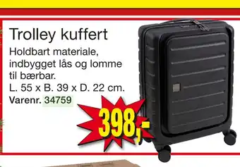 Harald Nyborg Trolley kuffert tilbud