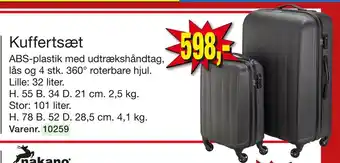 Harald Nyborg Kuffertsæt tilbud
